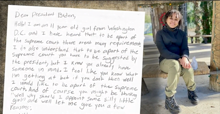 Meet the 11-Year Old Girl Who Asked President Biden for a Position on the Supreme Court