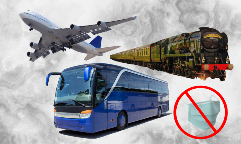 Federal Mask Rule Dropped for Travel on U.S. Planes, Buses & Trains
