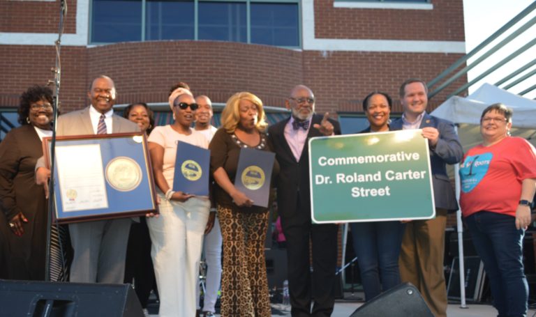 Roland Carter Street Named
