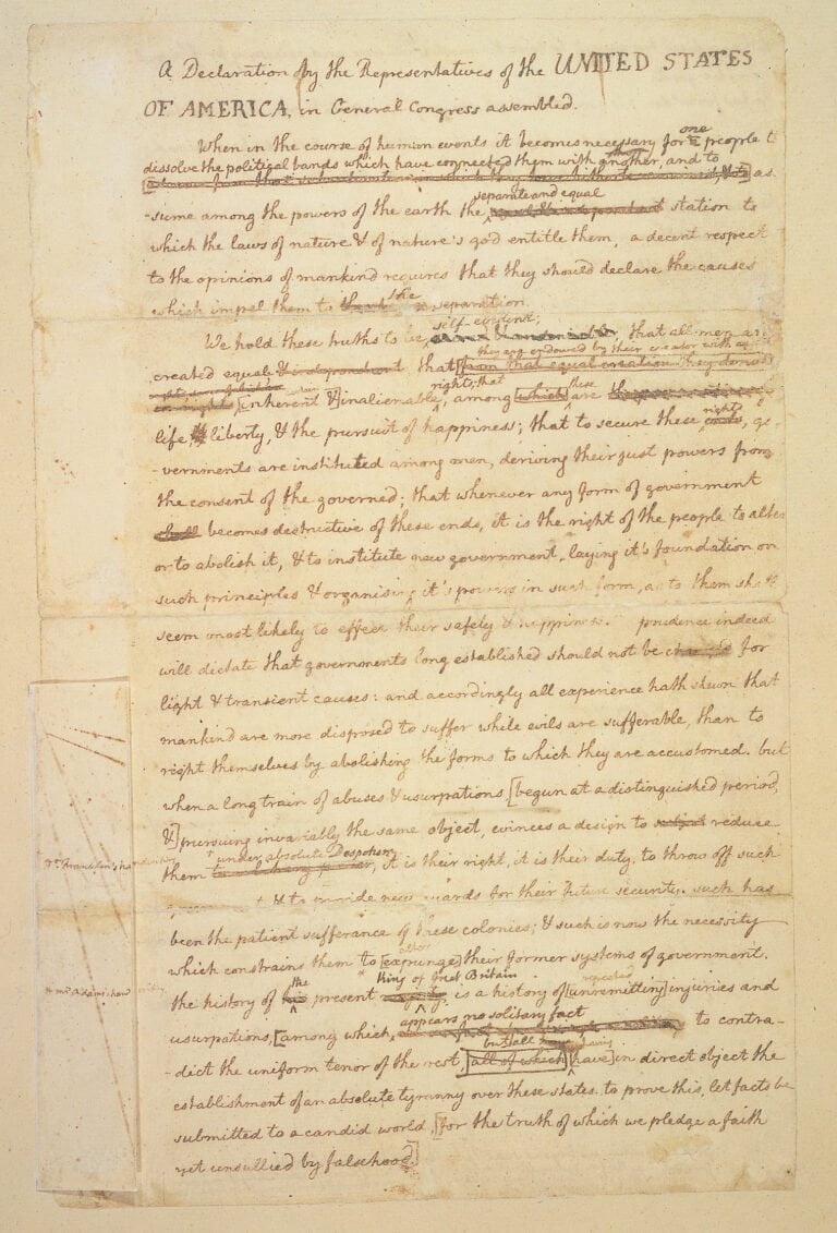 America’s Declaration of Independence: Edited for Cultural Expedience