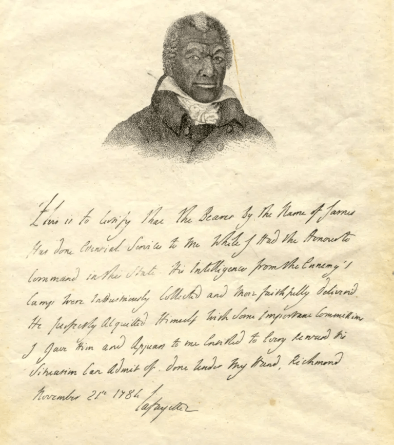 Little Known Revolutionary Patriot – James Armistead Lafayette