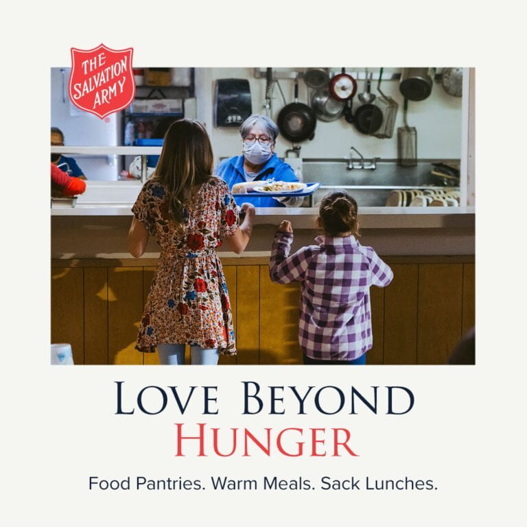 Salvation Army Kicks Off Love Beyond Hunger Campaign