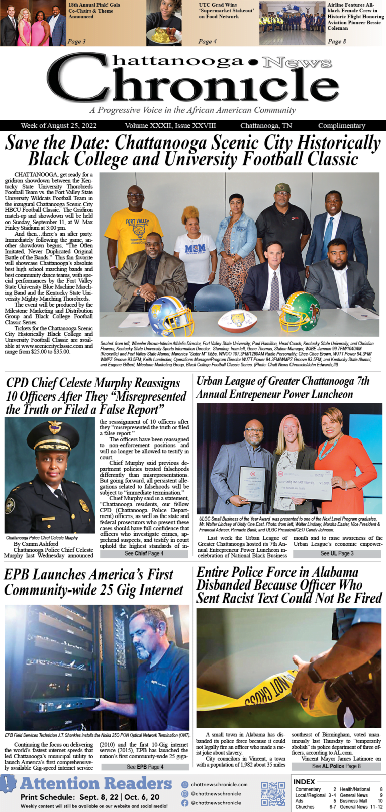August 25, 2022 PRINT EDITION