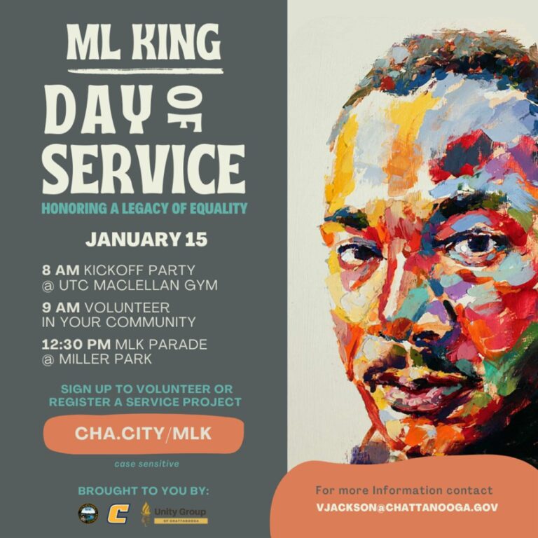 Projects and volunteers needed for Chattanooga’s 12th Annual MLK Day of Service
