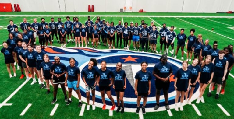 Tennessee Titans Partner with Hamilton County Schools to Launch Girls Flag Football League
