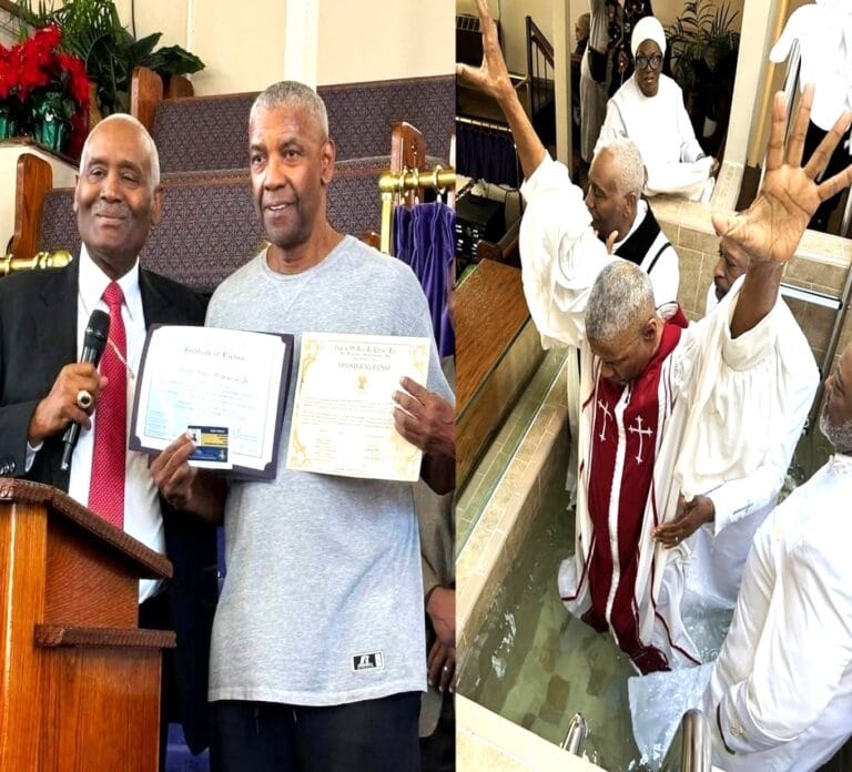 Denzel Washington Becomes a Minister! “It Took Awhile But I’m Here!”