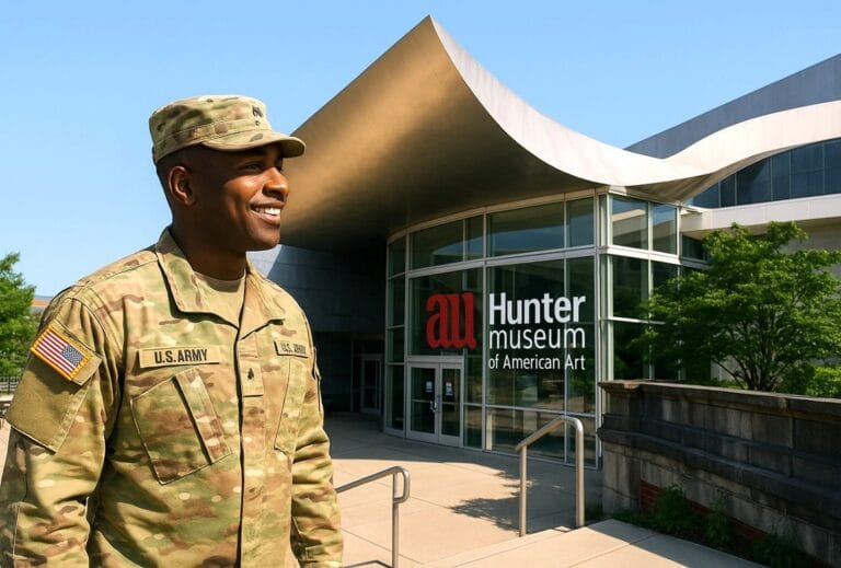 The Hunter Museum Invites Active-Duty Military and Families for Free Summer Visits
