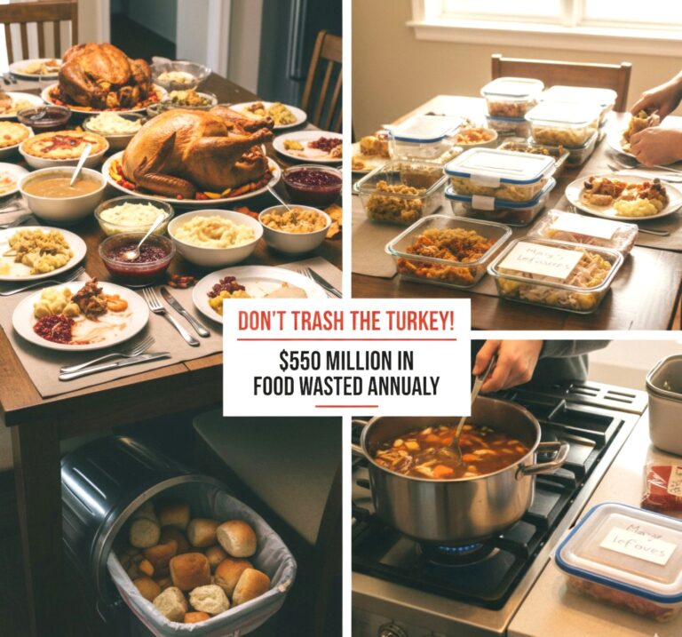 Why Cutting Food Waste is Your Smartest Recipe This Thanksgiving