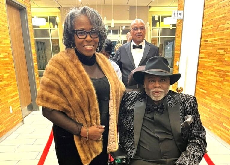 Reginald Edwards is Standing Tall While Sitting
