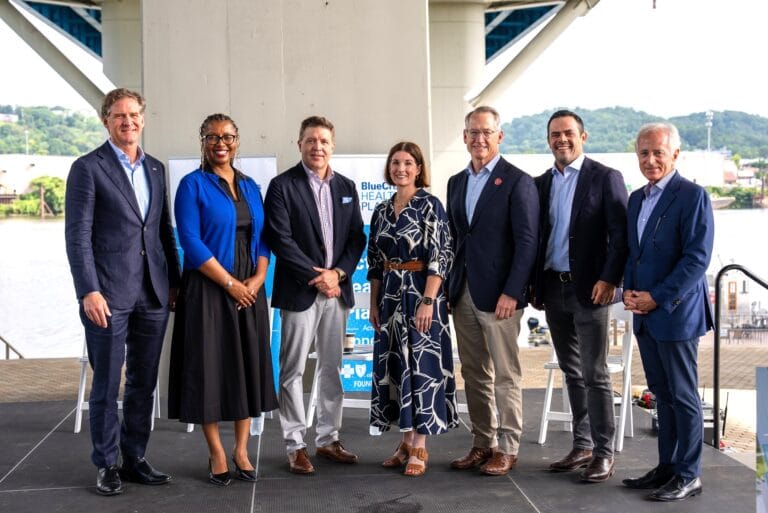 BlueCross Healthy Place Riverfront Announcement