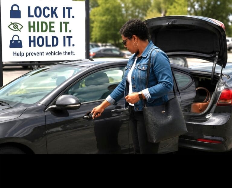 National Vehicle Theft Prevention Month reminds drivers that simple habits can stop auto theft